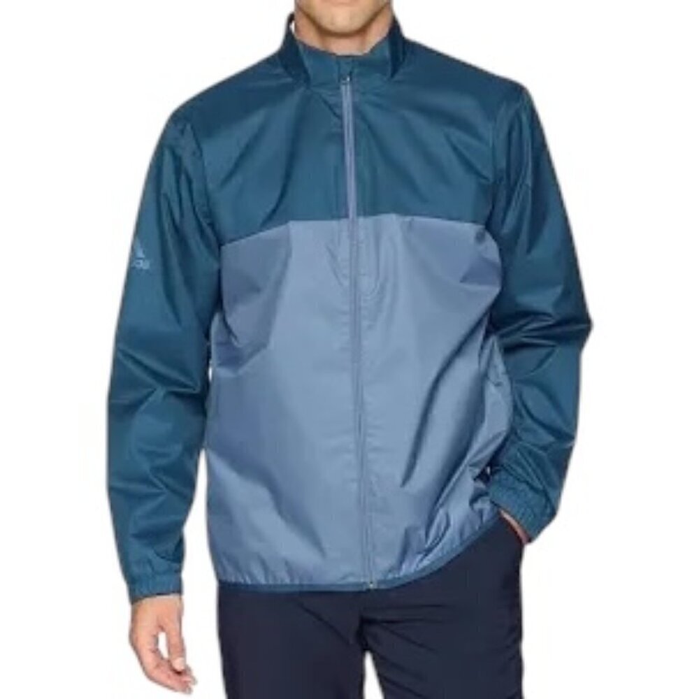 Adidas Blue Climastorm Provisional Golf Jacket Xlarge